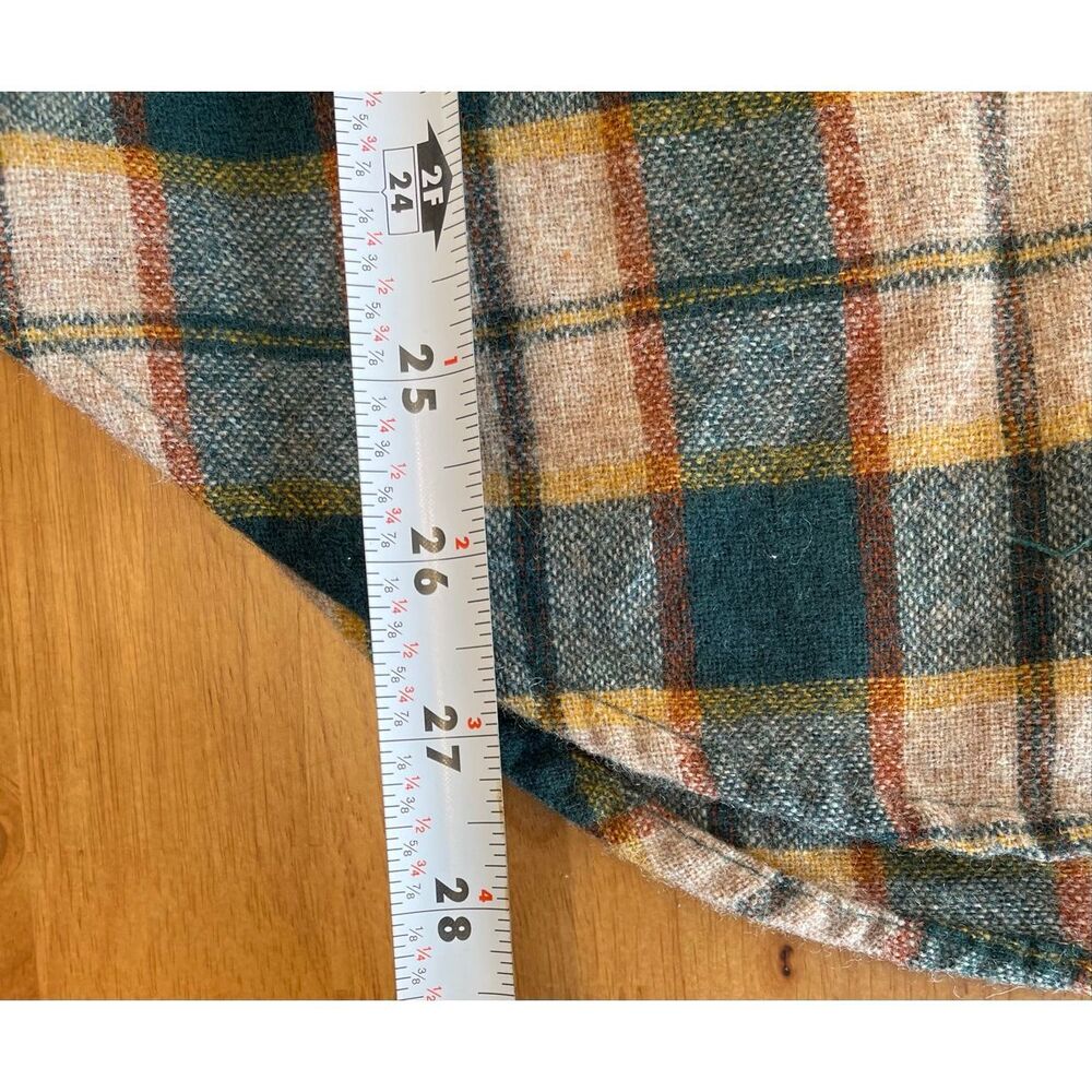 Sierra Madre Briggs Plaid Shirt Long Sleeve Size‎ M From The 1980's VTG Hiking - Picture 7 of 9